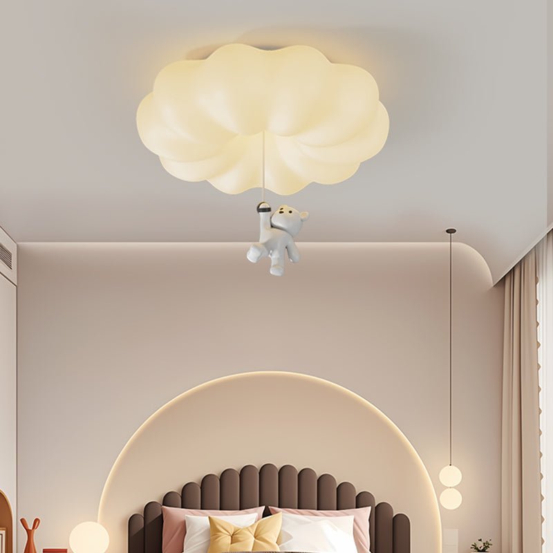 Civarion lámpara de techo de estilo clásico nube Bear de resina