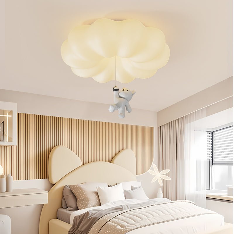 Civarion lámpara de techo de estilo clásico nube Bear de resina