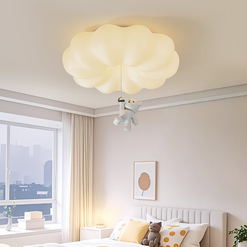 Civarion lámpara de techo de estilo clásico nube Bear de resina