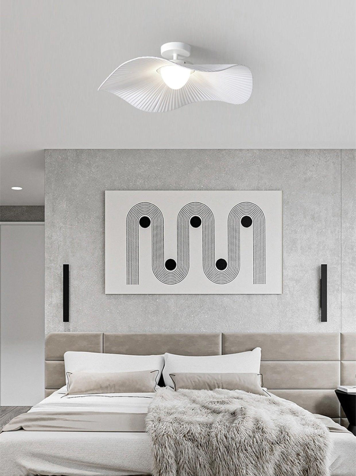 Soreraine lámpara de techo para sala de estar acogedora o dormitorio
