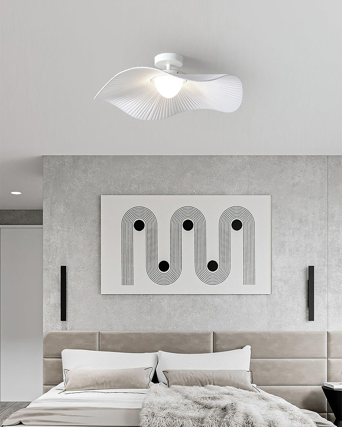 Soreraine lámpara de techo para sala de estar acogedora o dormitorio