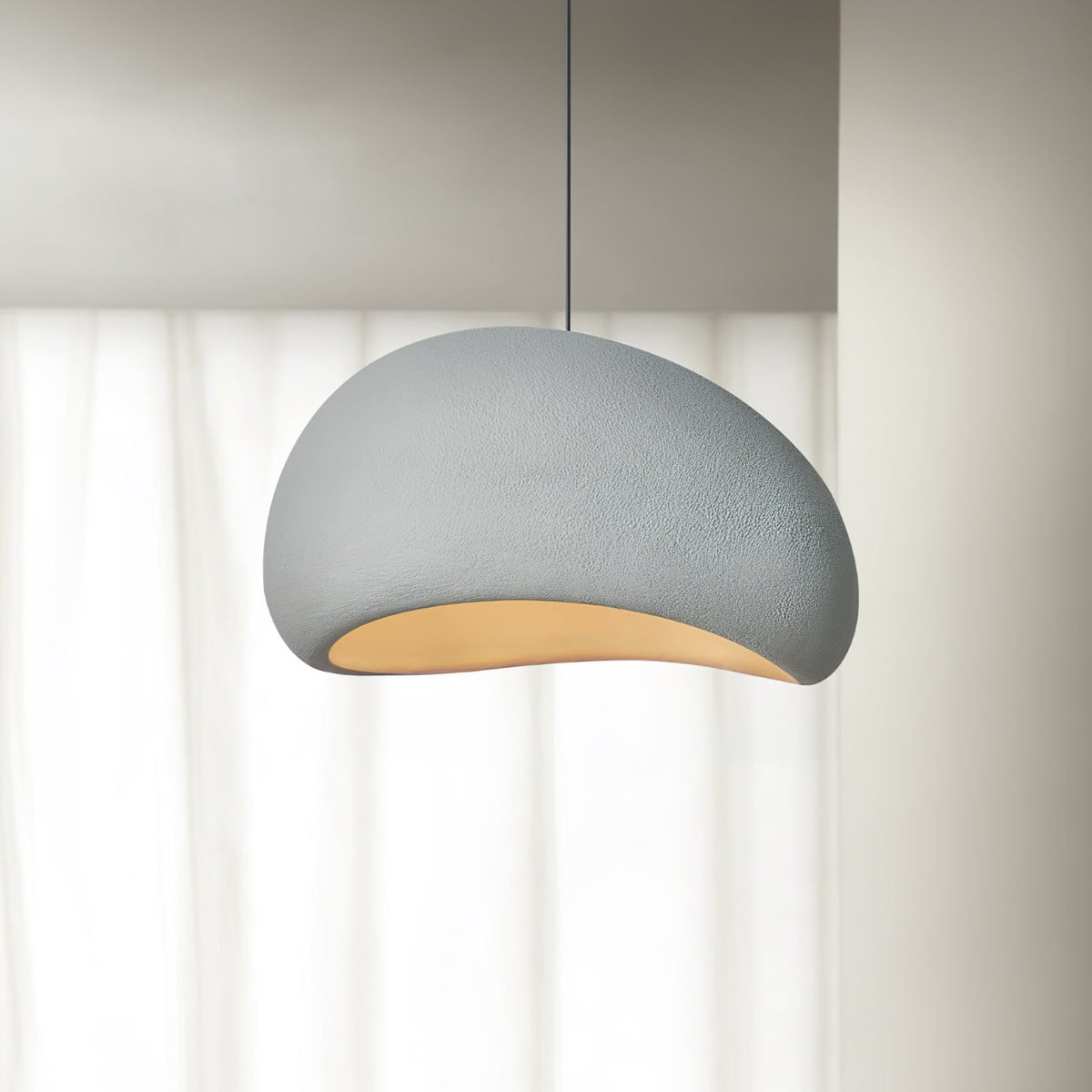 Selineria lámpara colgante nube Swag Wabi-Sabi