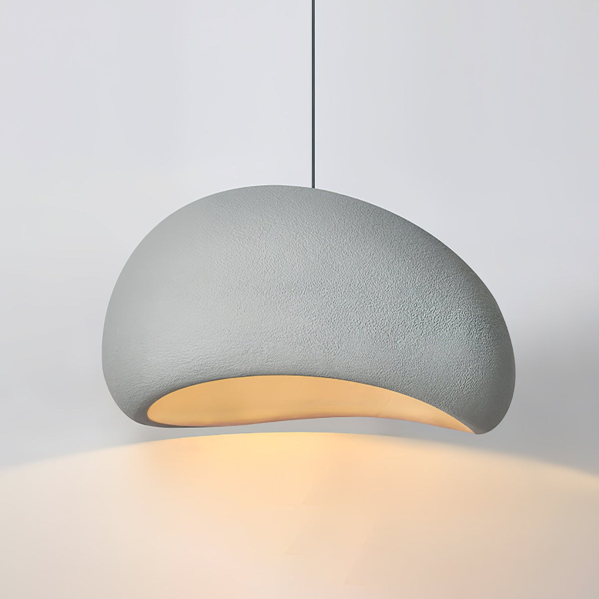 Selineria lámpara colgante nube Swag Wabi-Sabi