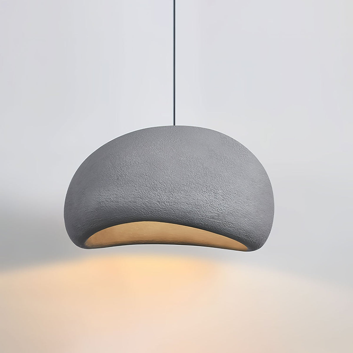 Selineria lámpara colgante nube Swag Wabi-Sabi