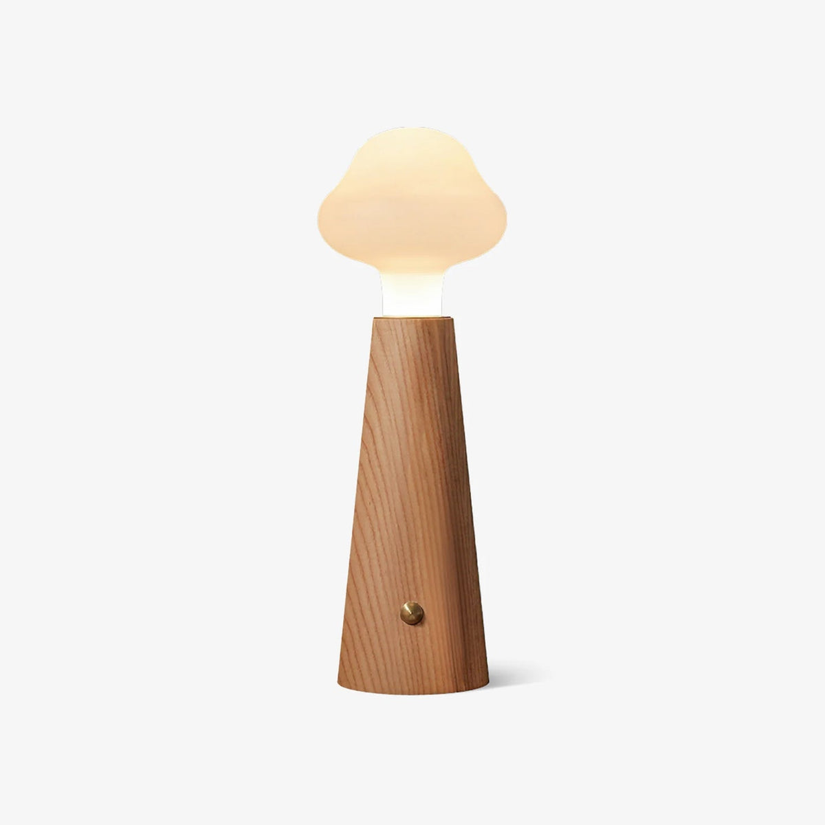 Mushio lámpara de mesa de madera