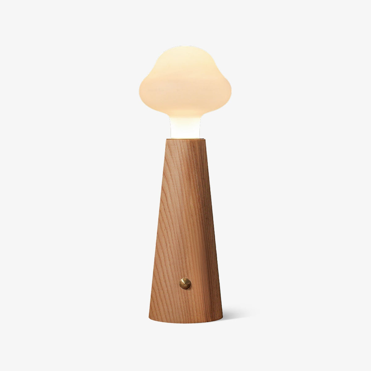 Mushio lámpara de mesa de madera