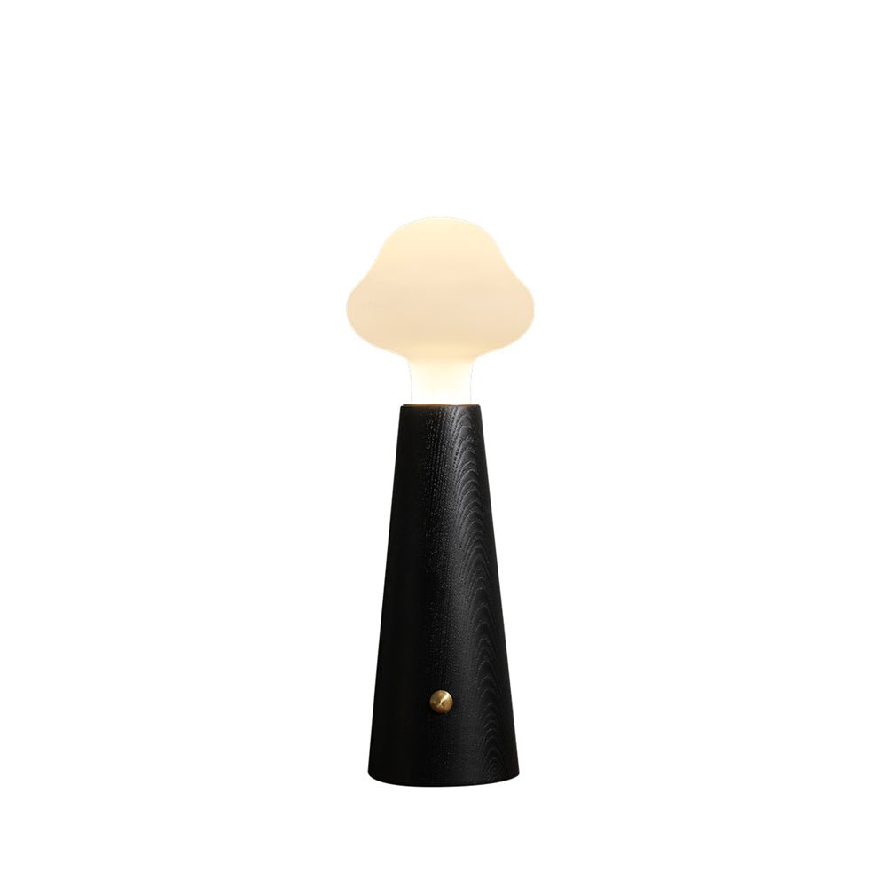 Mushio lámpara de mesa de madera