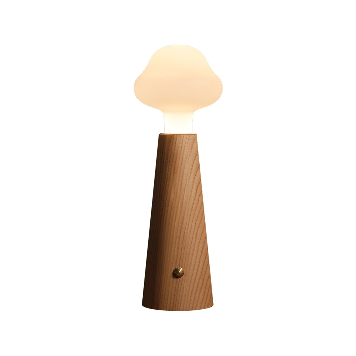 Mushio lámpara de mesa de madera