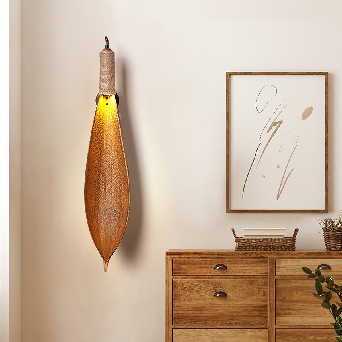 Camarila aplique de pared Creativity Leaf Individual