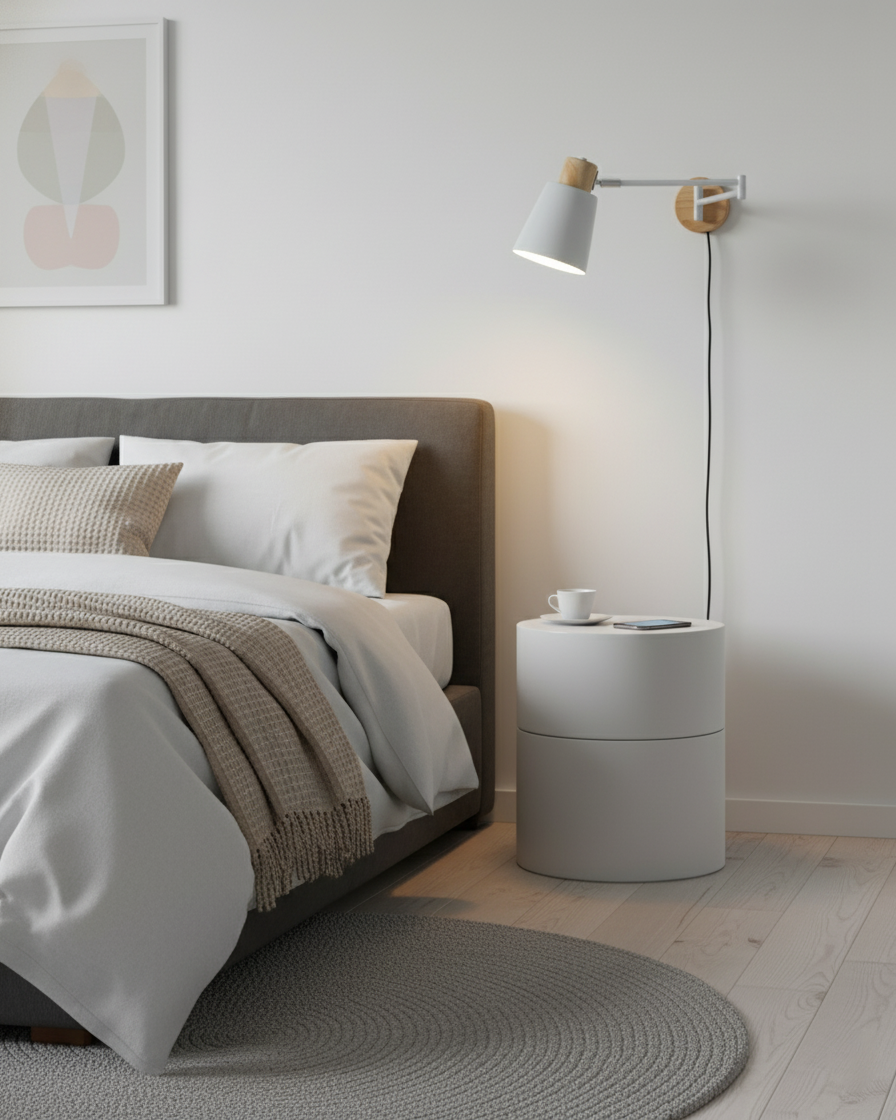 Reneraya aplique de pared regulable con enchufe enchufable