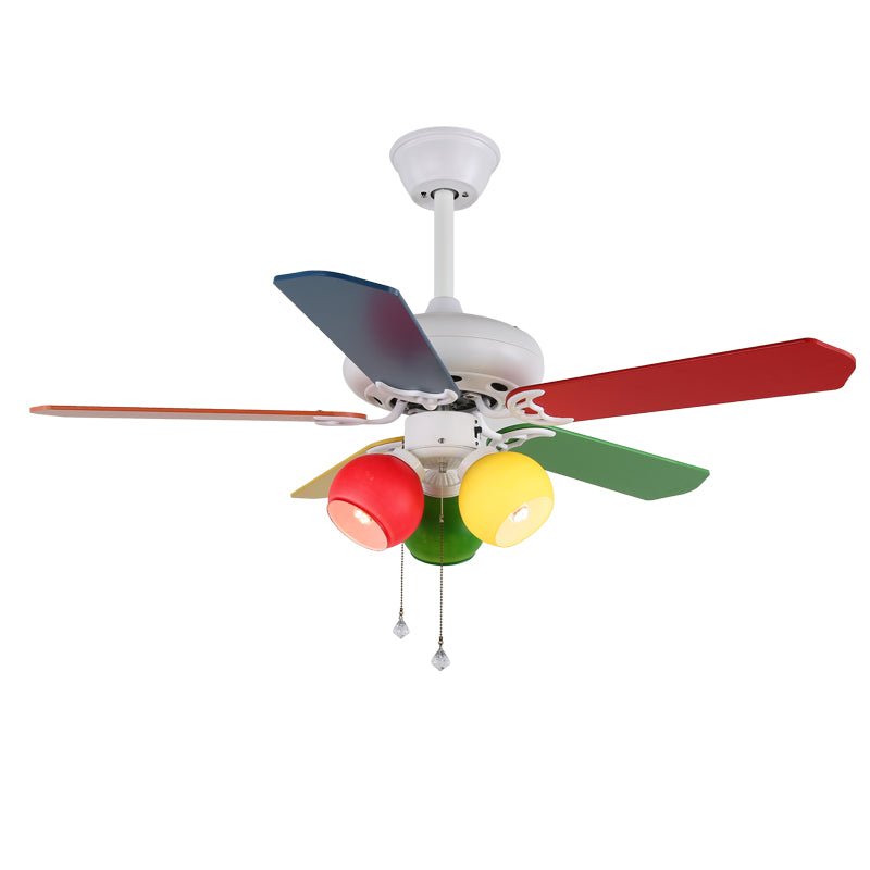 Carlo ventilador de techo con luz divertido