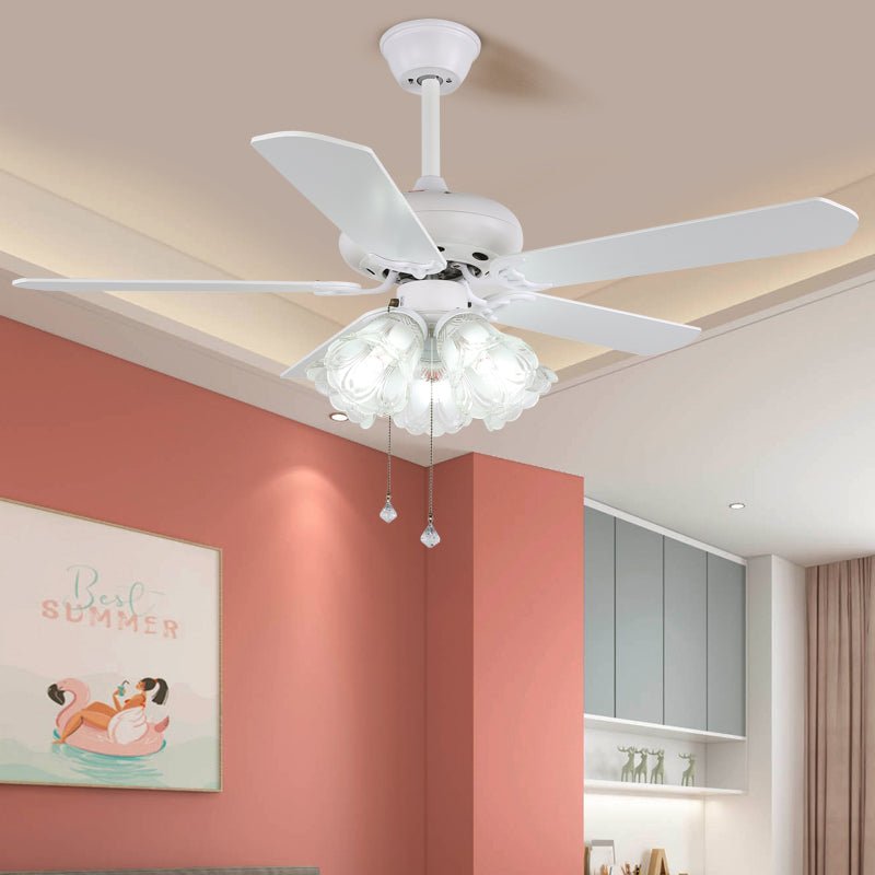Carlo ventilador de techo con luz divertido