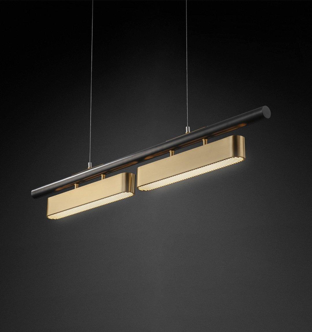 Liorent lámpara colgante minimalista de latón