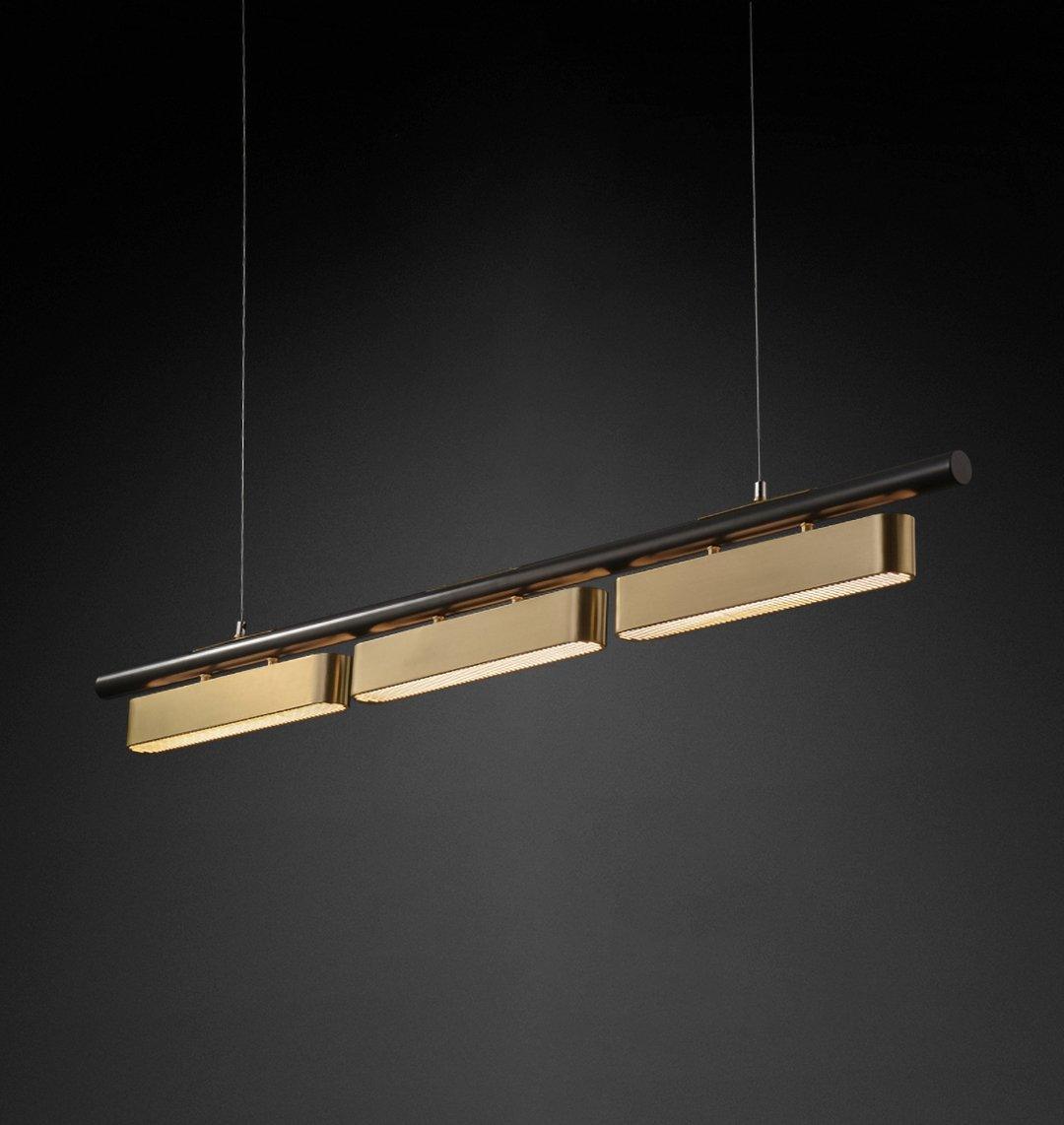 Liorent lámpara colgante minimalista de latón