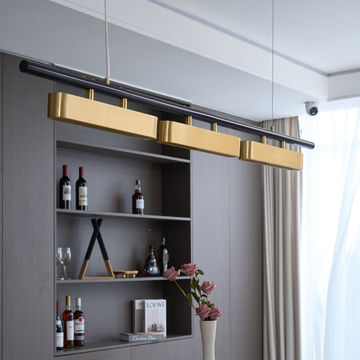 Liorent lámpara colgante minimalista de latón