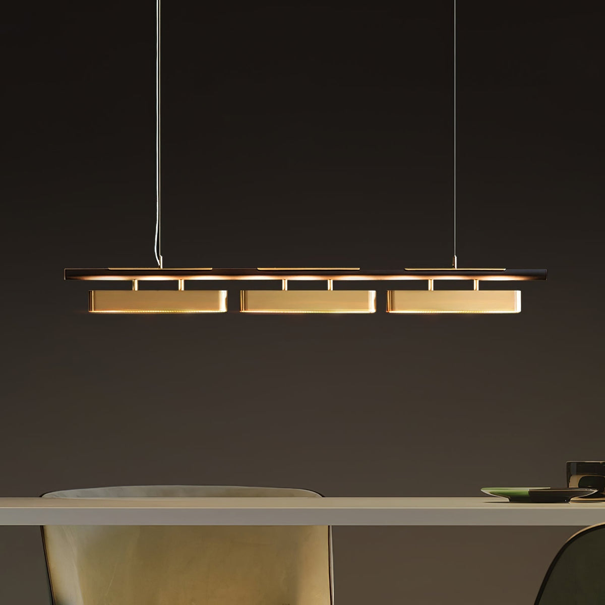 Liorent lámpara colgante minimalista de latón