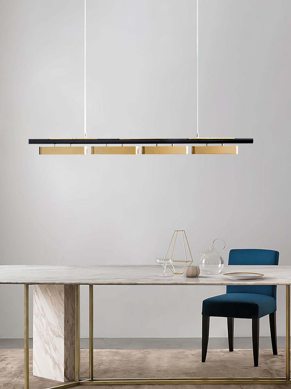 Liorent lámpara colgante minimalista de latón
