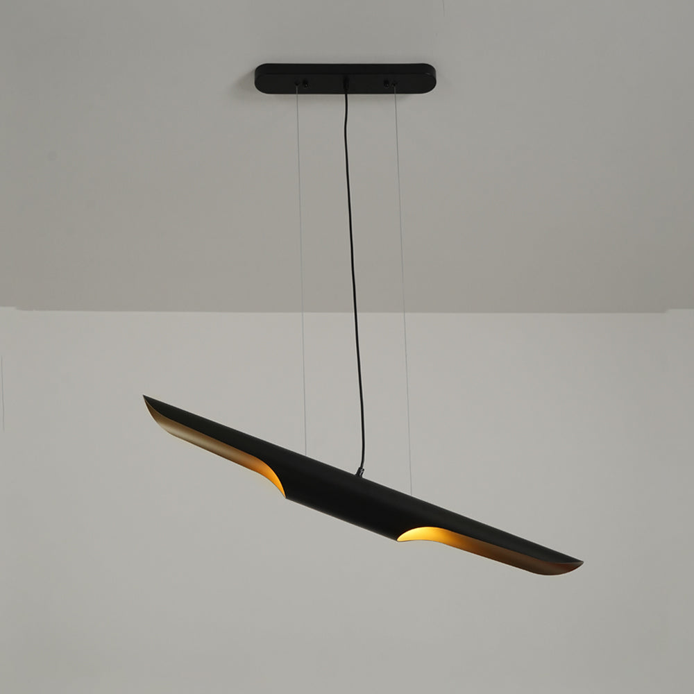 Raelond lámpara colgante moderna de tubo