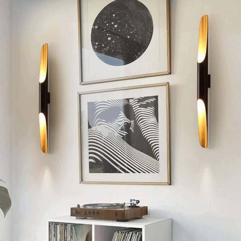 Ciririella aplique de pared moderno minimalista de arte