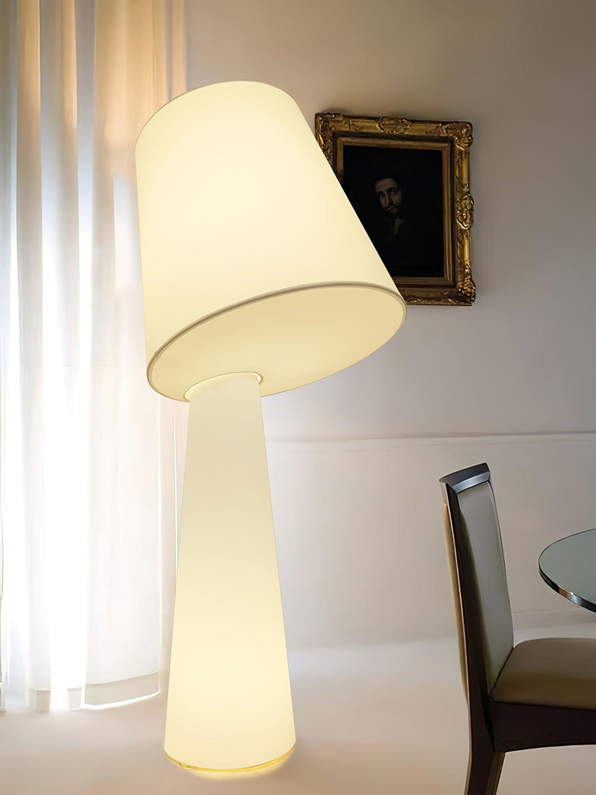 Sereniella lámpara de mesa de tejido
