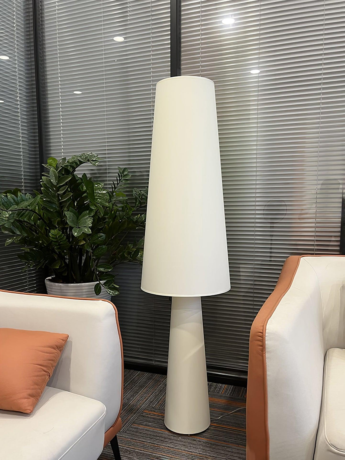 Sereniella lámpara de mesa de tejido