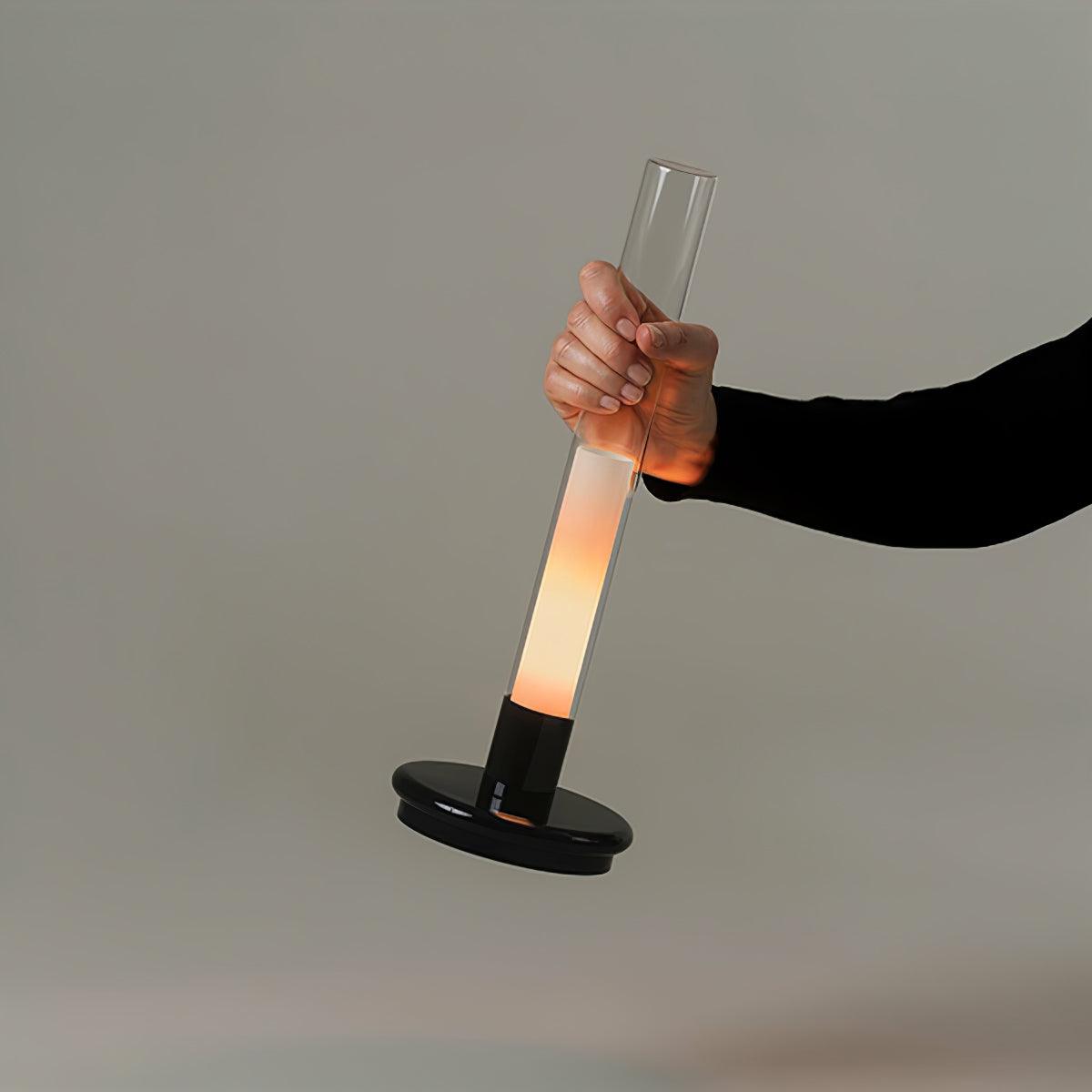 Tevi lámpara de mesa minimalista de acrílico