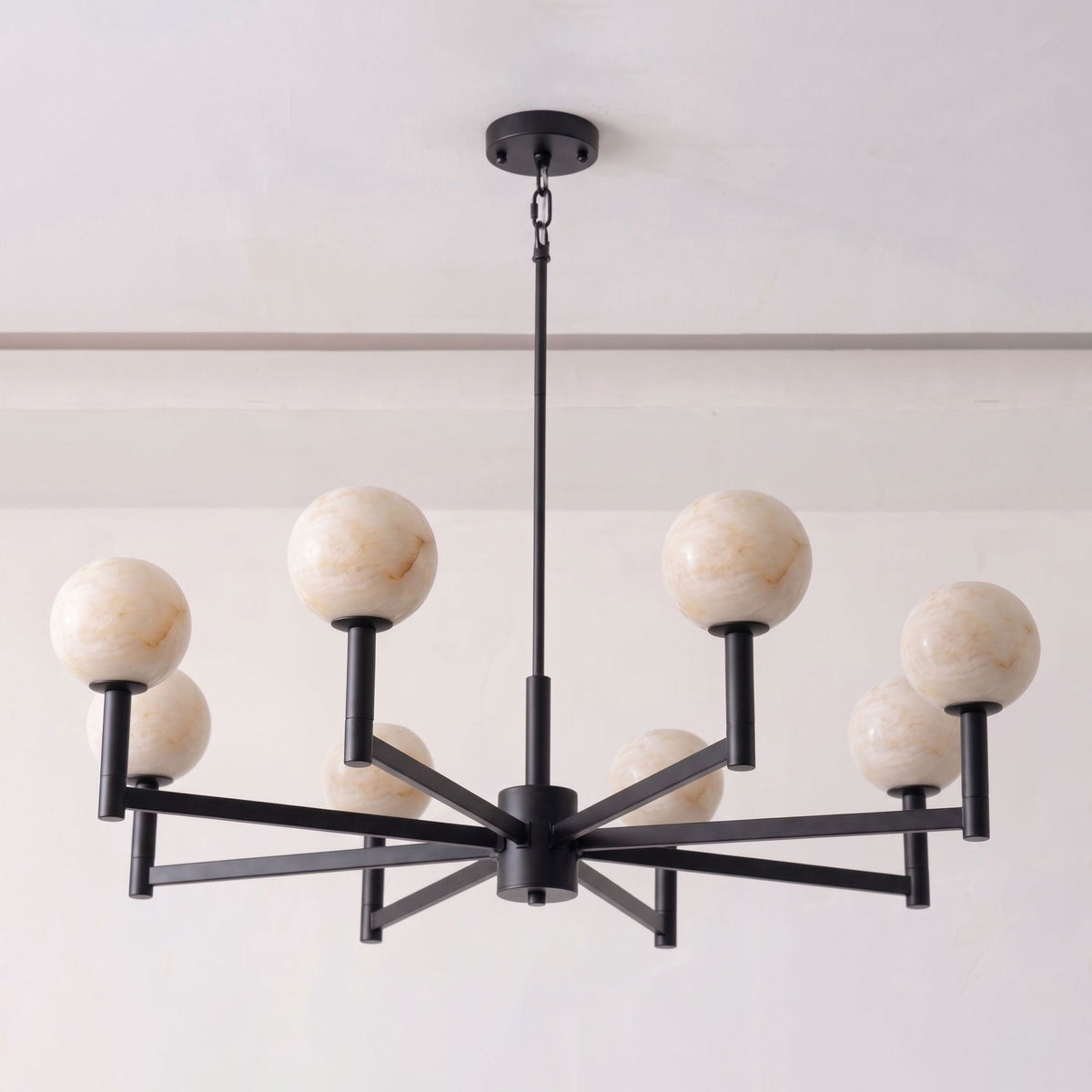 Corleigh Lámpara de araña de alabastro