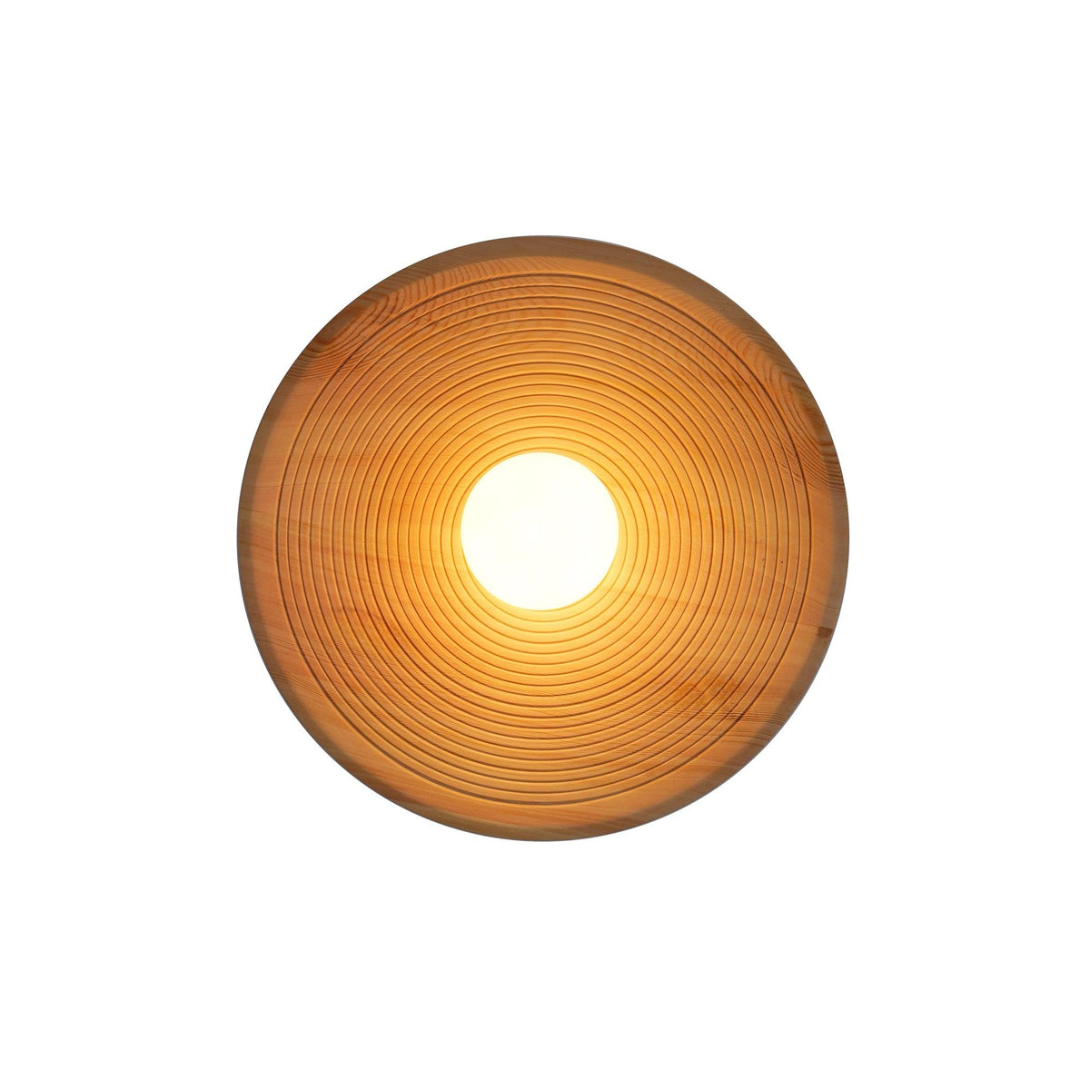 Aldenise aplique de pared de madera estilo nórdico con contorno artístico