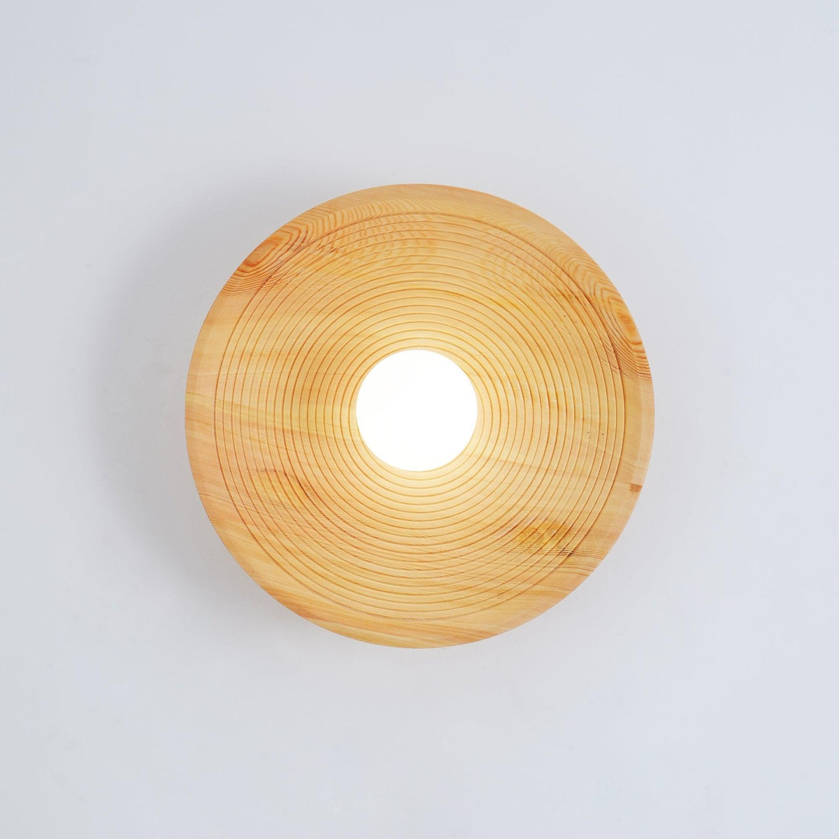 Aldenise aplique de pared de madera estilo nórdico con contorno artístico