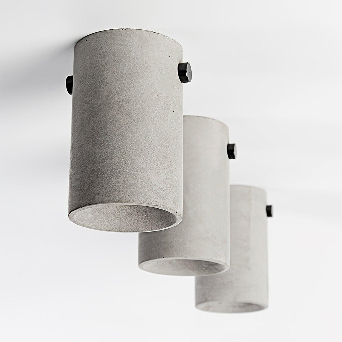 Berion lámpara de techo moderna y minimalista en concreto