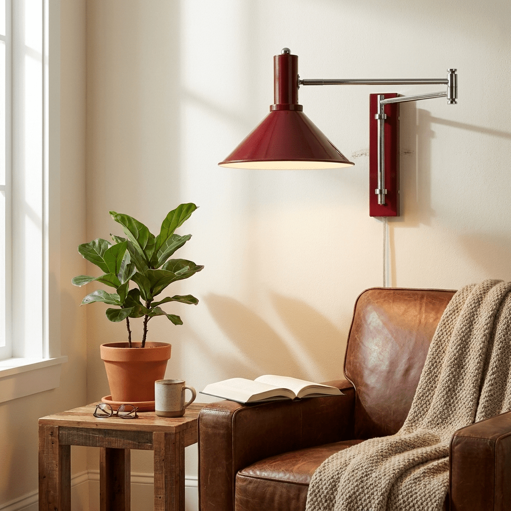 Aplique de pared Cone Swing Arm