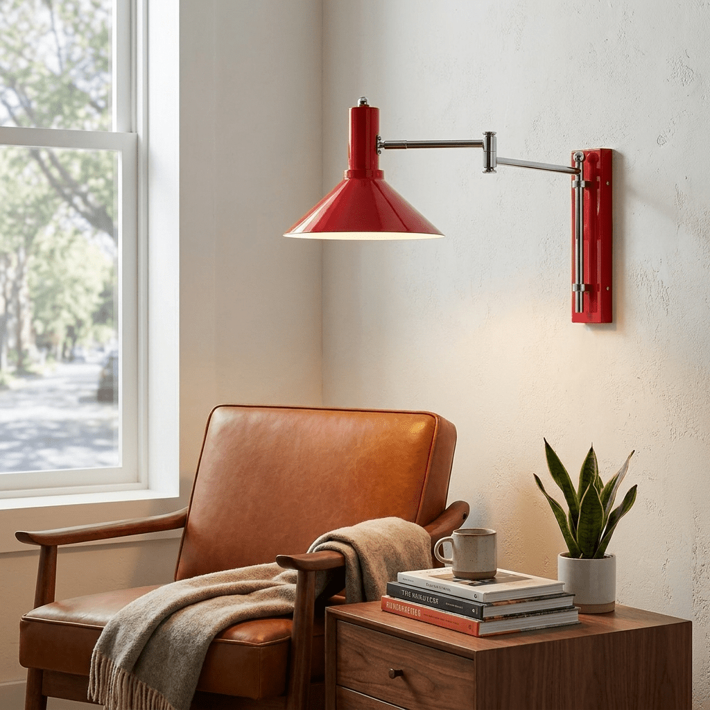 Aplique de pared Cone Swing Arm