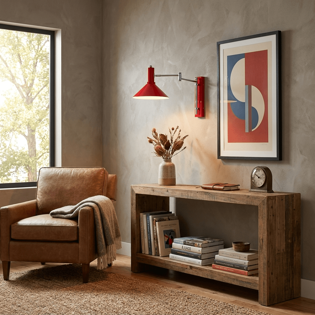 Aplique de pared Cone Swing Arm