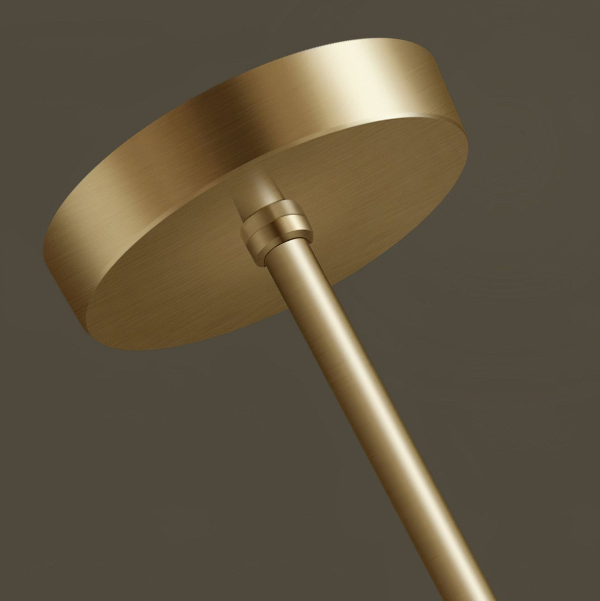 Cutheion lámpara colgante moderna minimalista de latón