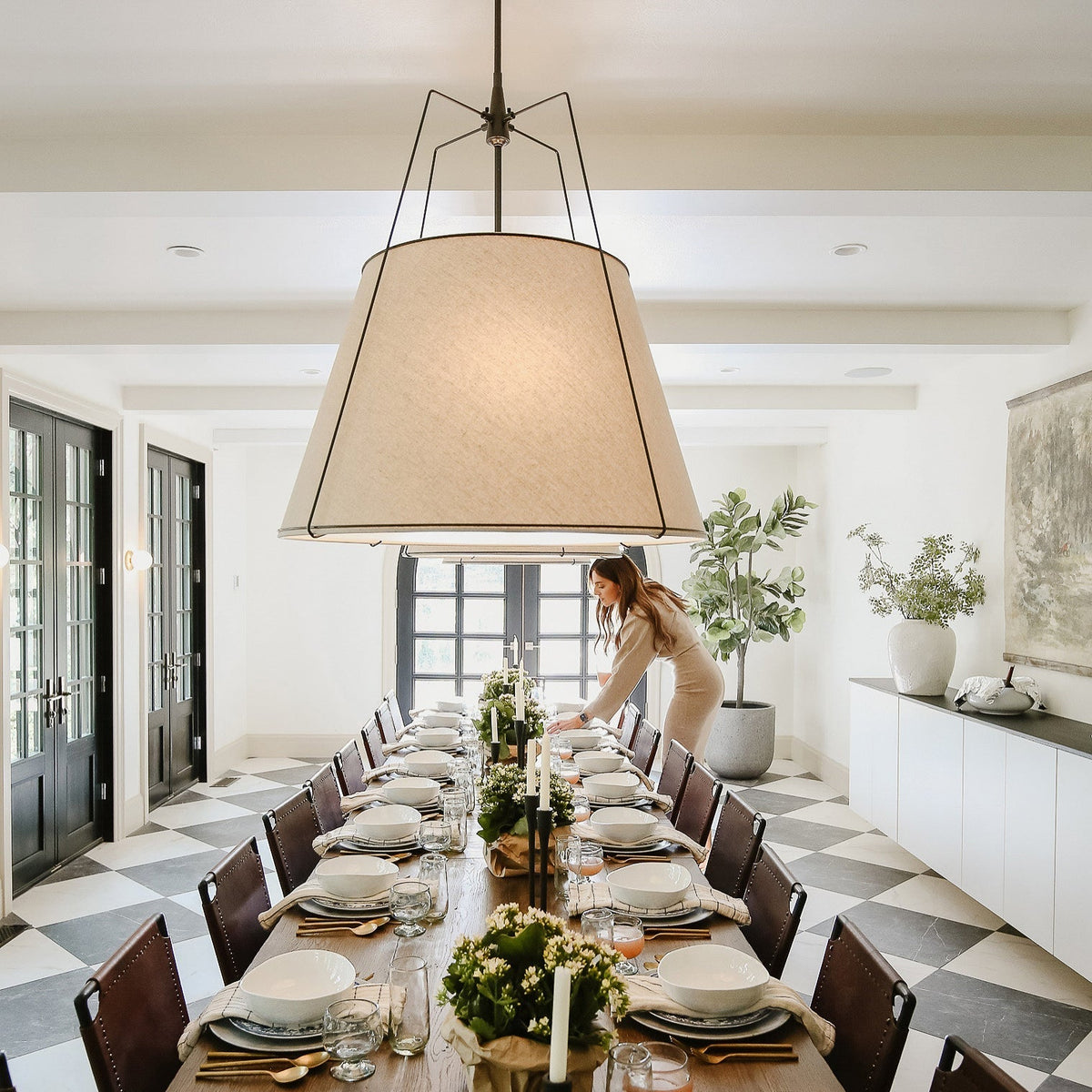 Demeter Drum Pendant Light