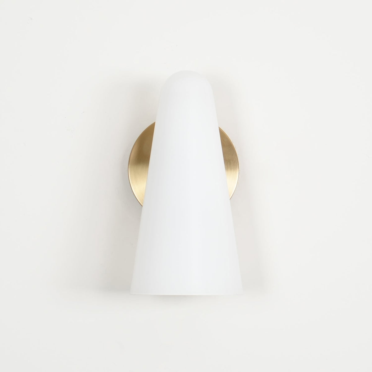 Yoke aplique de pared de vidrio