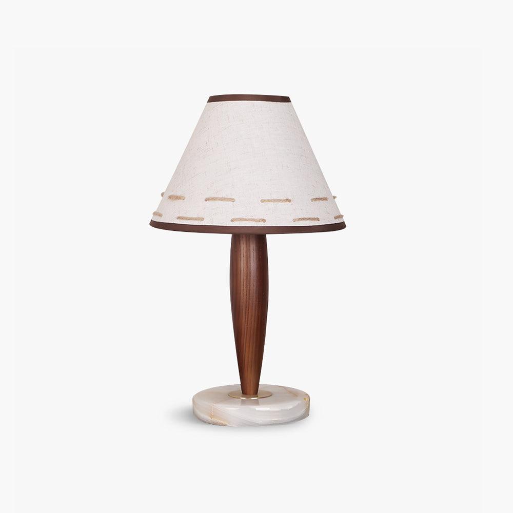 Taylor lámpara de mesa vintage de tejido