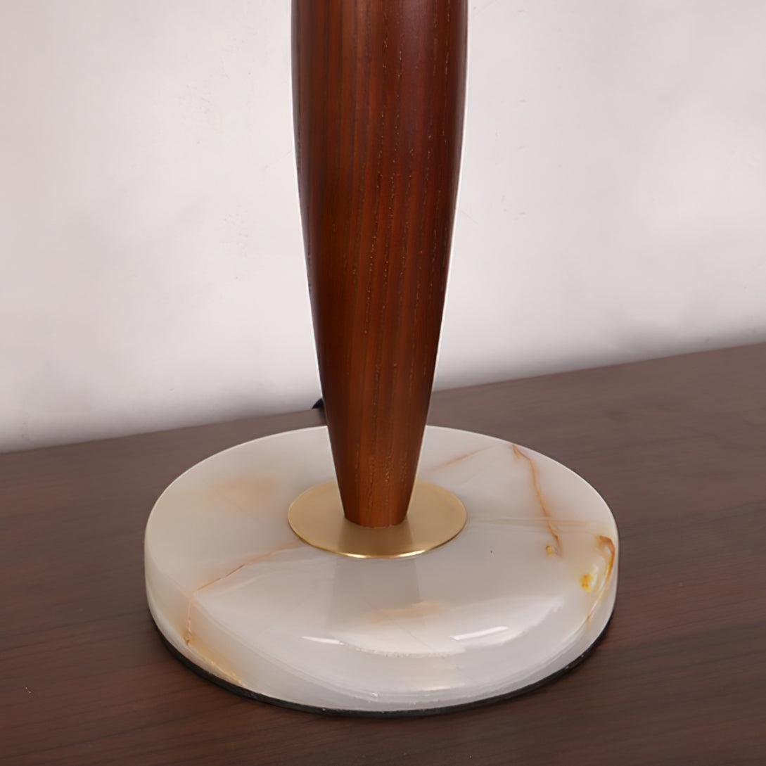 Taylor lámpara de mesa vintage de tejido