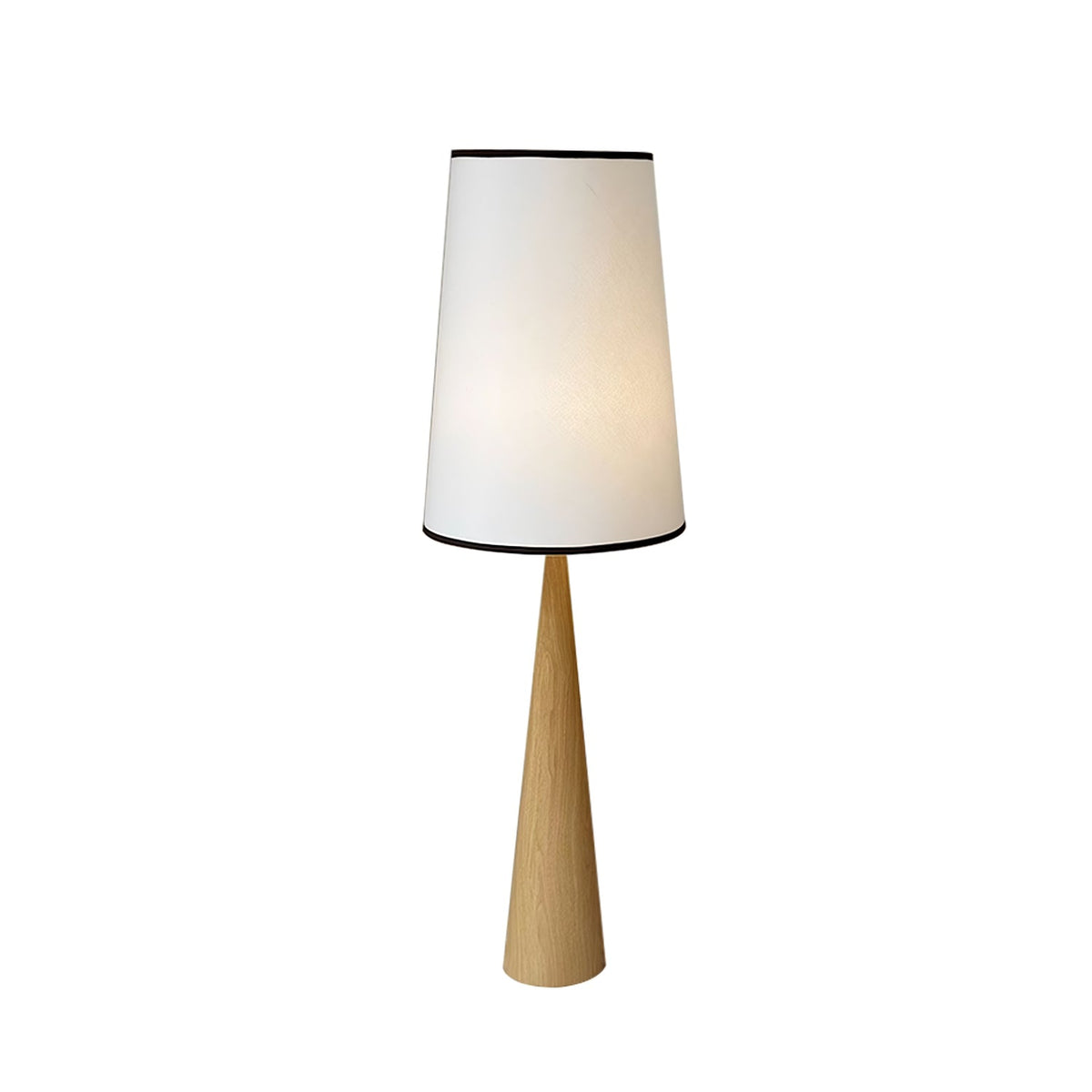 ConeLite lámpara de pie minimalista de madera