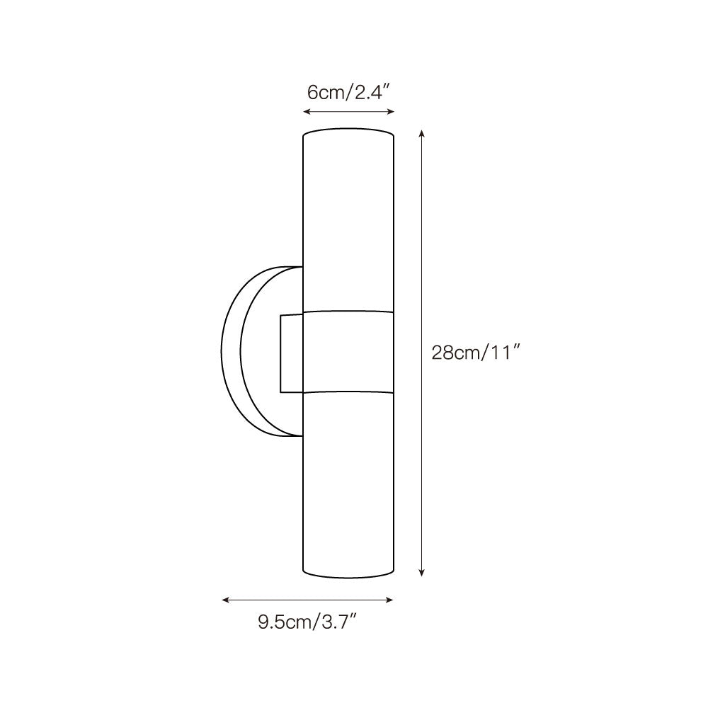 Alight aplique de pared alabastro