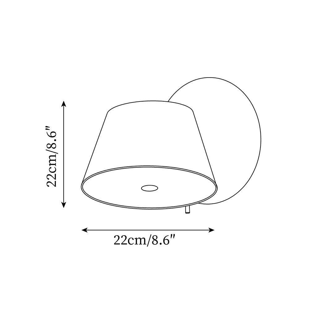Fivra aplique de pared