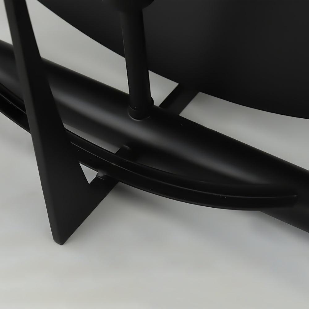 Astix lámpara de mesa de medio círculo en alabastro