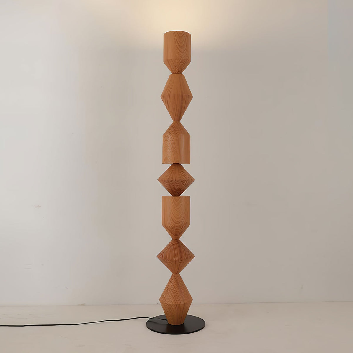 Drisen lámpara de pie minimalista de madera