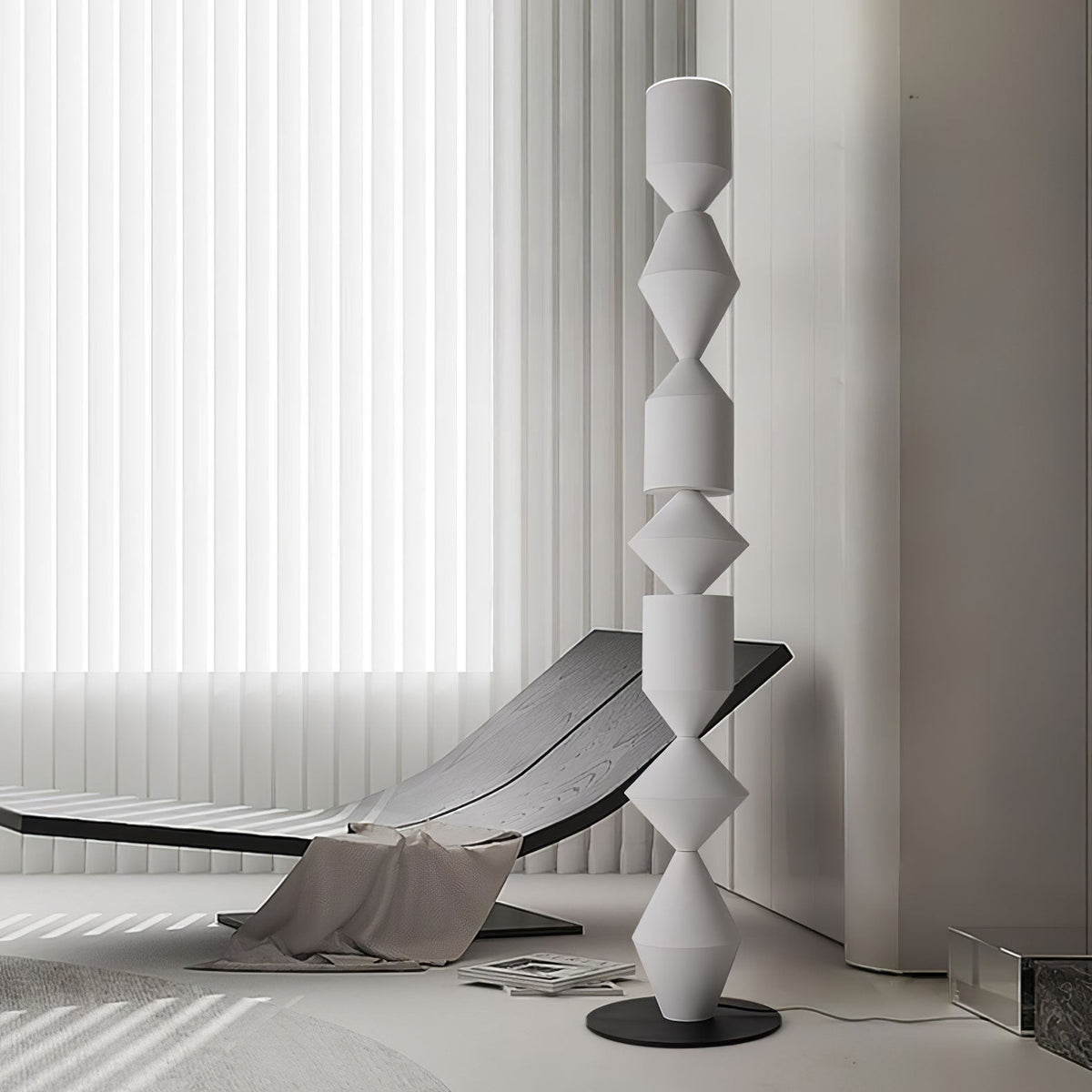 Drisen lámpara de pie minimalista de madera