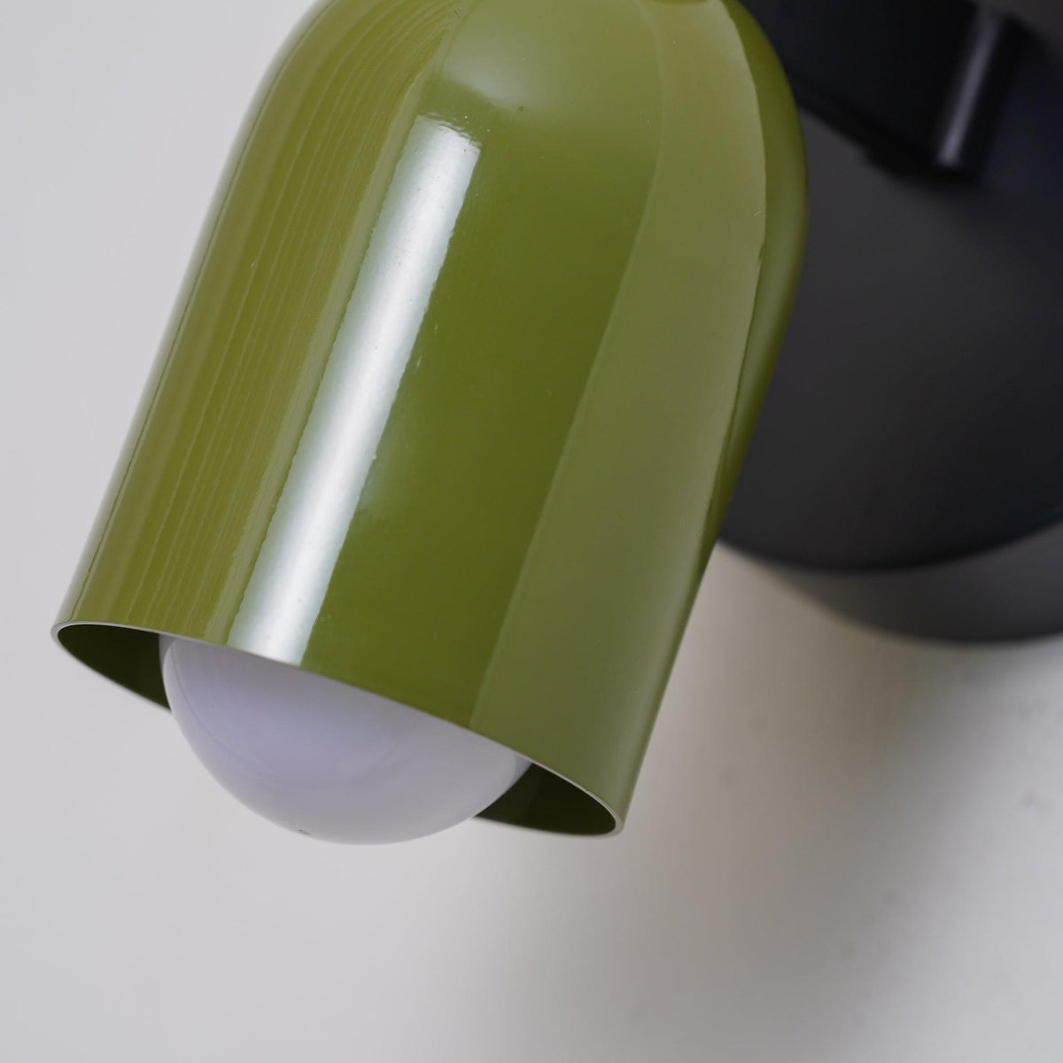 Teriielle aplique de pared verde negro minimalista enchufe enchufable