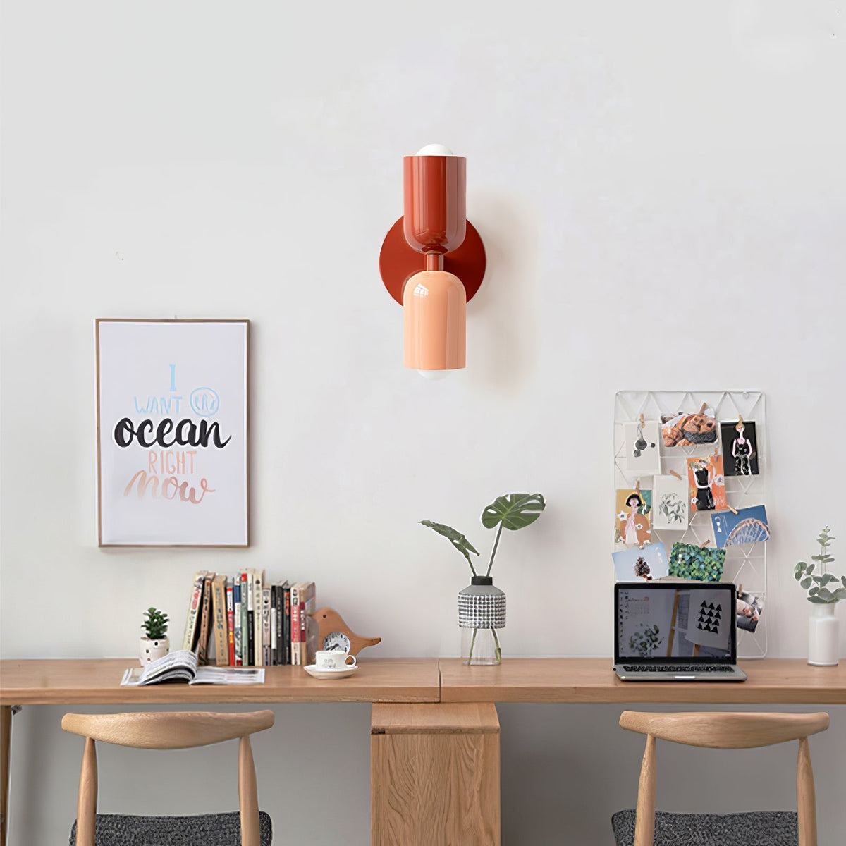 Teriisaine aplique de pared doble direccional