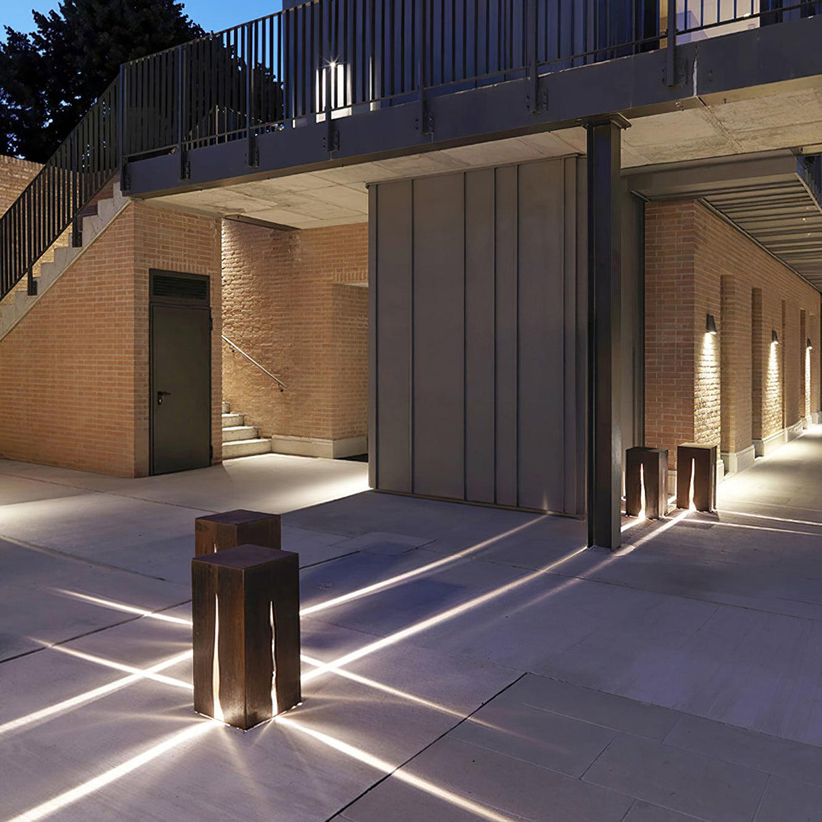 Ugo luminaria exterior Crack Cube