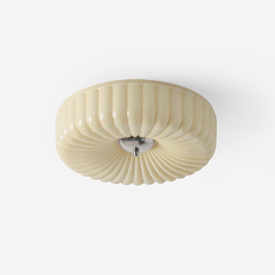 Mivone plafón de vidrio crema