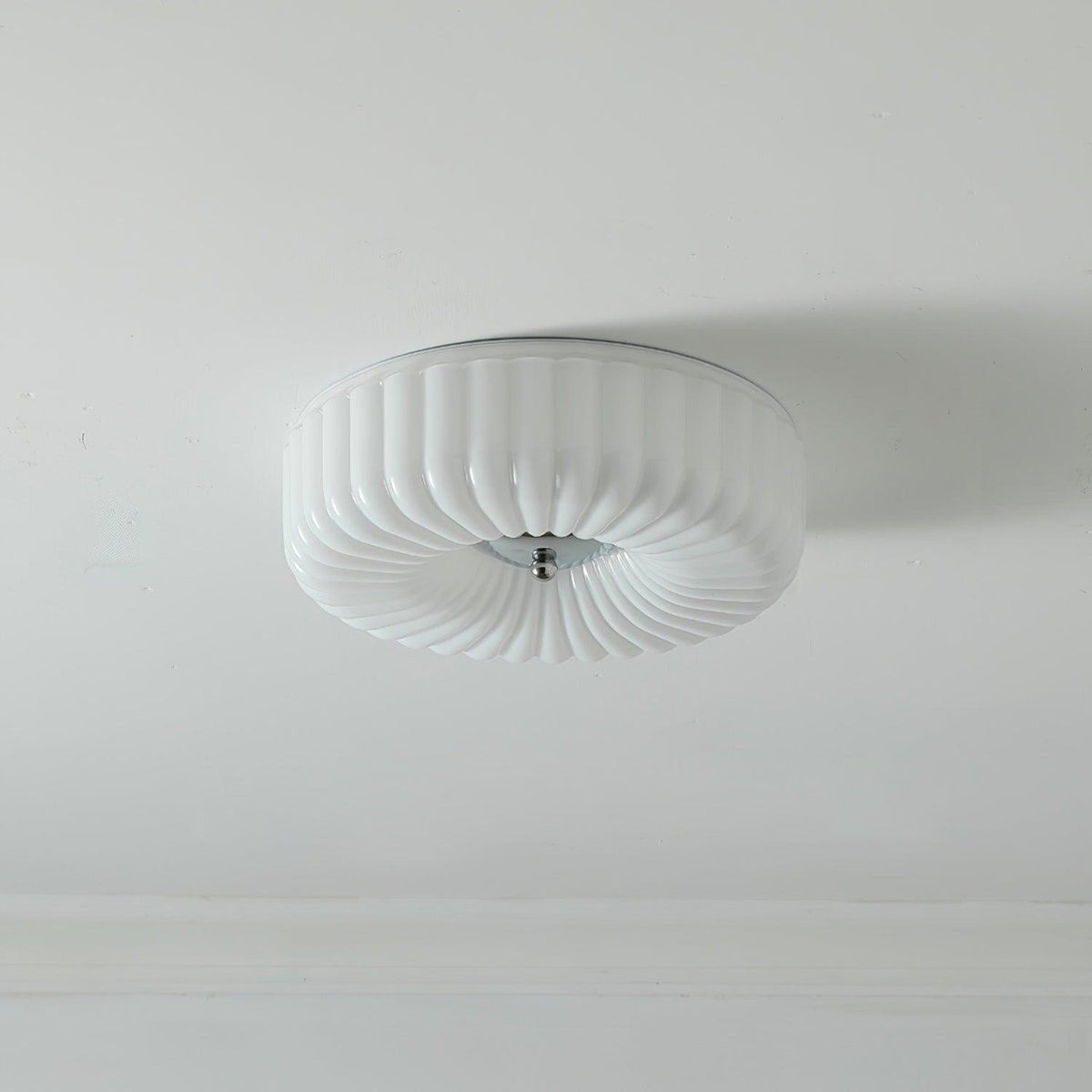Mivone plafón de vidrio crema