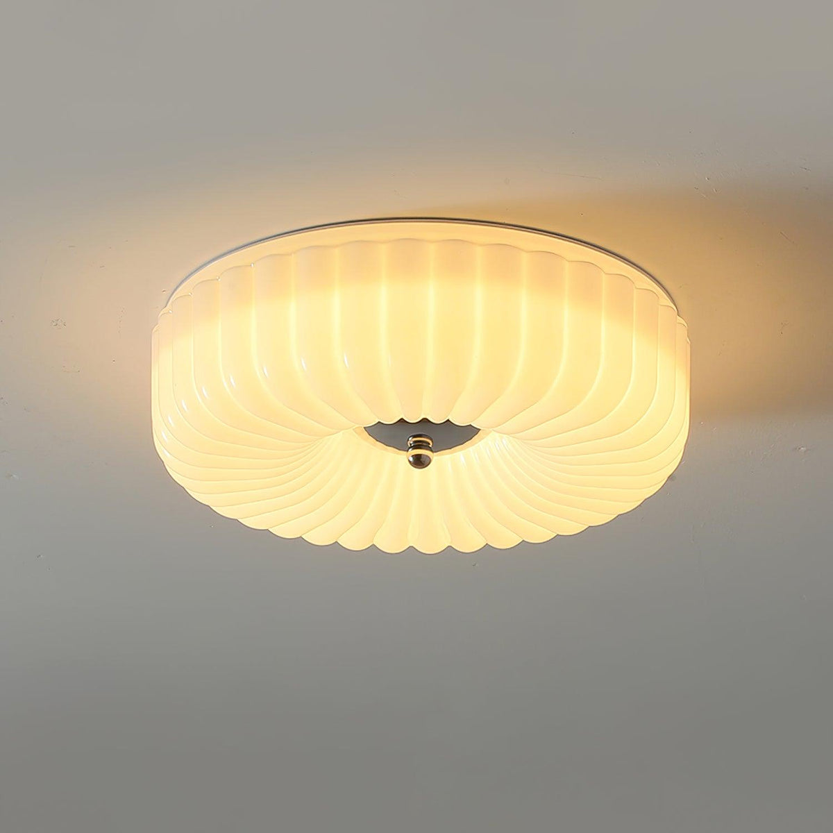 Mivone plafón de vidrio crema